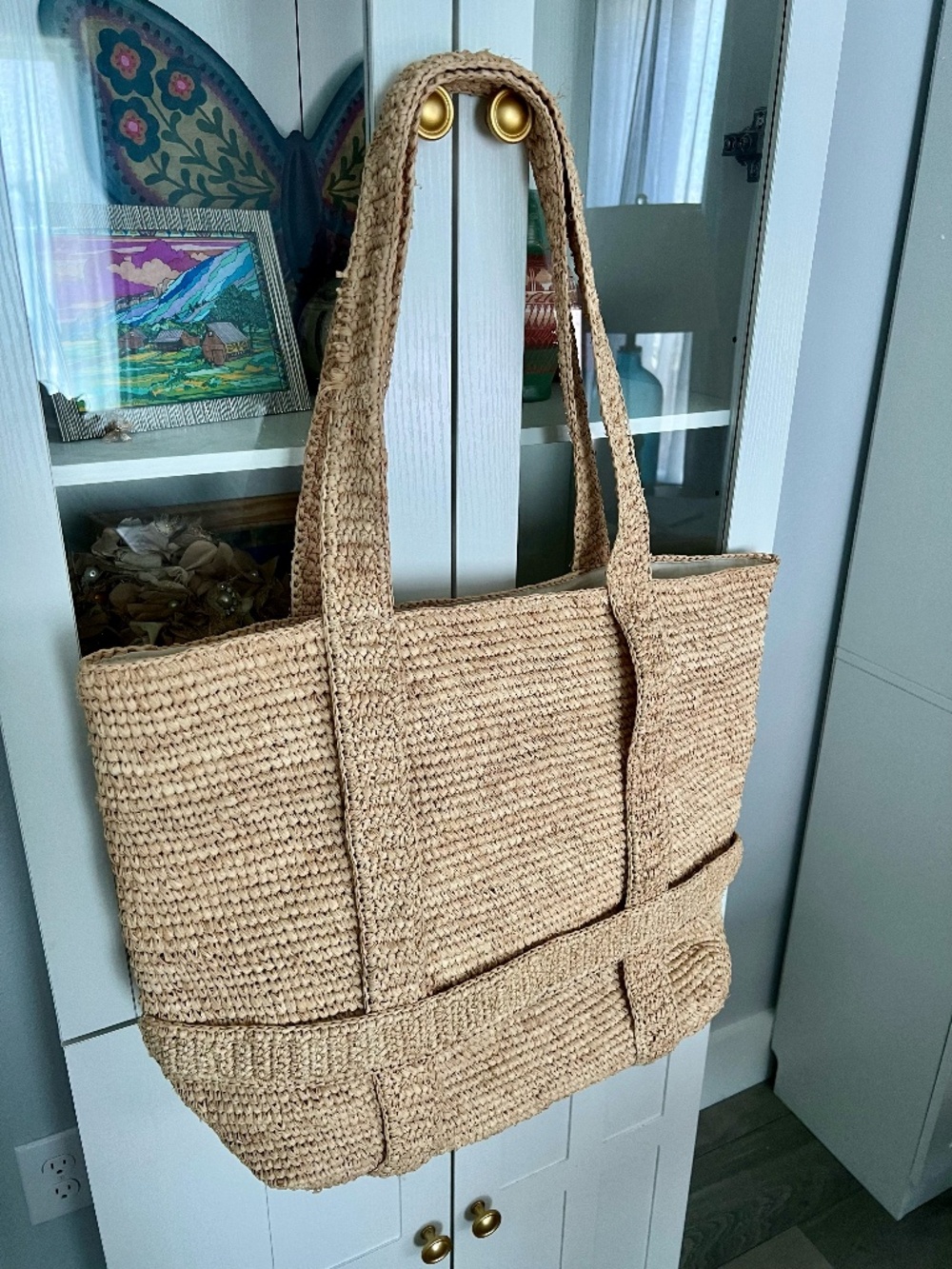 Hat Attack Women NATURAL Big Size Bag -Hat not Included